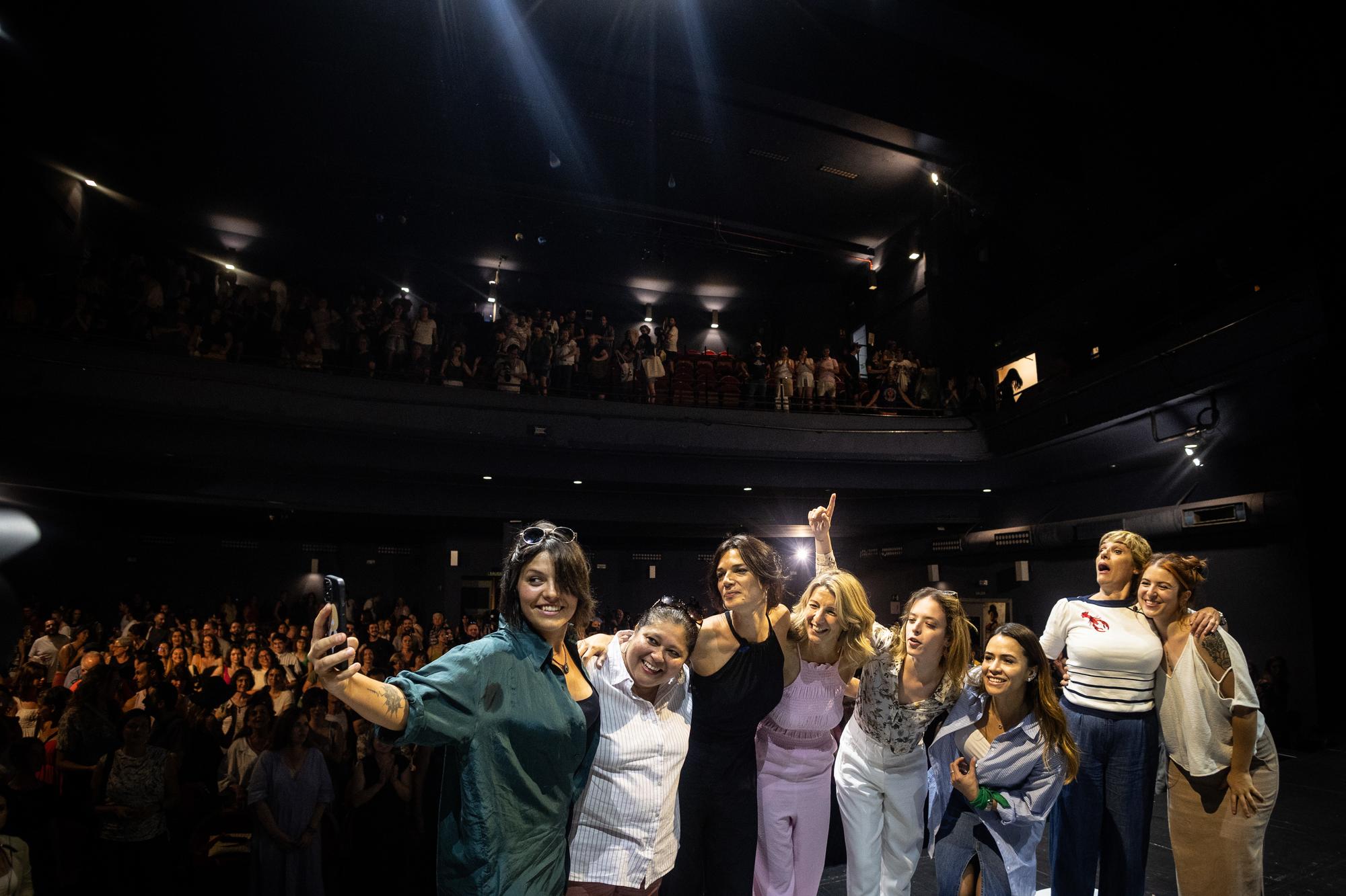 Acto feminismos Sumar